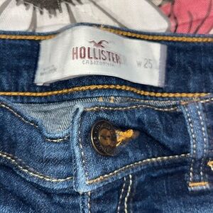 Hollister Dark Blue Jean shorts